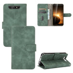 Tinta unita Skin Feel Fibbia magnetica Flip orizzontale Custodia in pelle PU con struttura in vitello con supporto e slot per schede e portafoglio, For Blackview A80 Pro, For Blackview A80, For Blackview BV5500 / BV5500 Pro / BV5500 Plus, For Oukitel C19