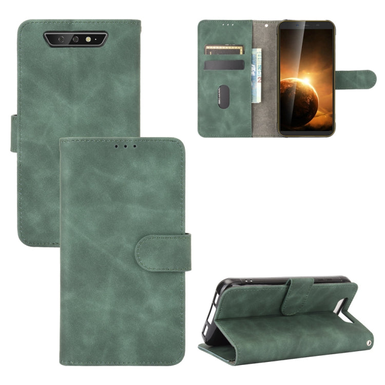 Tinta unita Skin Feel Fibbia magnetica Flip orizzontale Custodia in pelle PU con struttura in vitello con supporto e slot per schede e portafoglio, For Blackview A80 Pro, For Blackview A80, For Blackview BV5500 / BV5500 Pro / BV5500 Plus, For Oukitel C19