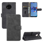 Tinta unita Skin Feel Fibbia magnetica Flip orizzontale Custodia in pelle PU con struttura in vitello con supporto e slot per schede e portafoglio, For Blackview A80 Pro, For Blackview A80, For Blackview BV5500 / BV5500 Pro / BV5500 Plus, For Oukitel C19