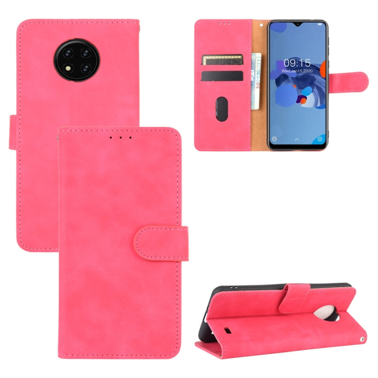 Tinta unita Skin Feel Fibbia magnetica Flip orizzontale Custodia in pelle PU con struttura in vitello con supporto e slot per schede e portafoglio, For Blackview A80 Pro, For Blackview A80, For Blackview BV5500 / BV5500 Pro / BV5500 Plus, For Oukitel C19