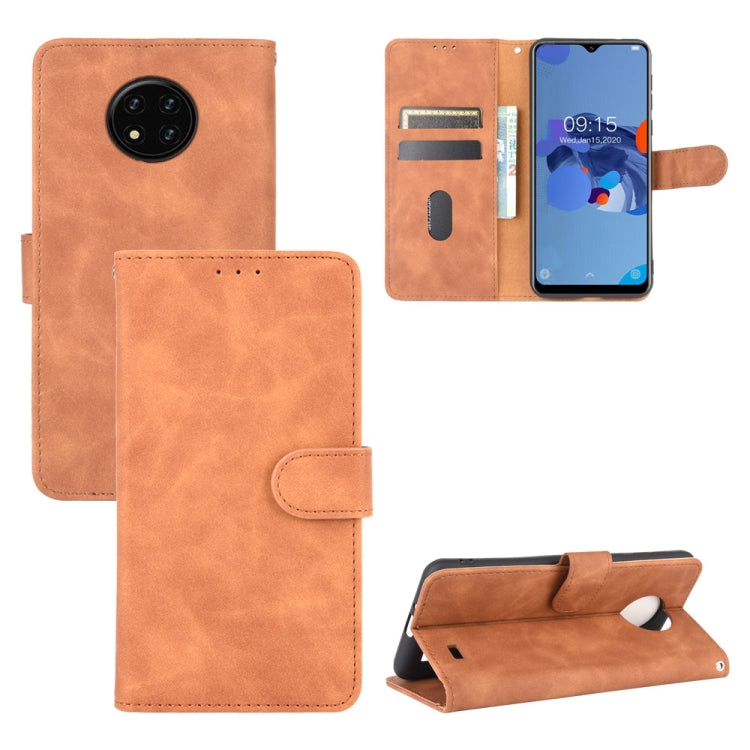 Tinta unita Skin Feel Fibbia magnetica Flip orizzontale Custodia in pelle PU con struttura in vitello con supporto e slot per schede e portafoglio, For Blackview A80 Pro, For Blackview A80, For Blackview BV5500 / BV5500 Pro / BV5500 Plus, For Oukitel C19