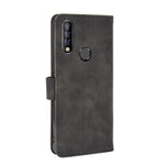 Tinta unita Skin Feel Fibbia magnetica Flip orizzontale Custodia in pelle PU con struttura in vitello con supporto e slot per schede e portafoglio, For Oukitel C17 / C17 Pro, For Oukitel C18, For Sharp Aquos R5G, For Sharp Aquos Sense3 Lite SH-RM12