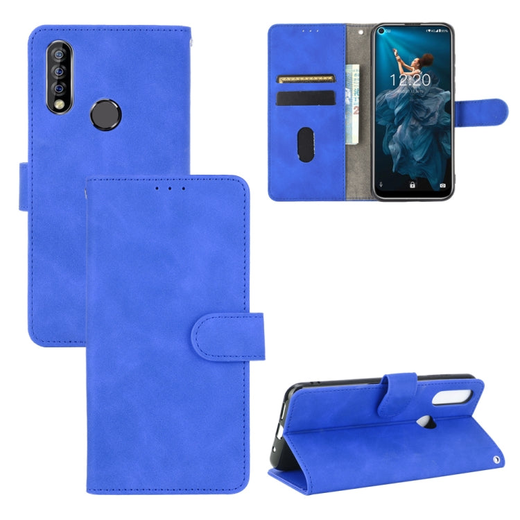 Tinta unita Skin Feel Fibbia magnetica Flip orizzontale Custodia in pelle PU con struttura in vitello con supporto e slot per schede e portafoglio, For Oukitel C17 / C17 Pro, For Oukitel C18, For Sharp Aquos R5G, For Sharp Aquos Sense3 Lite SH-RM12