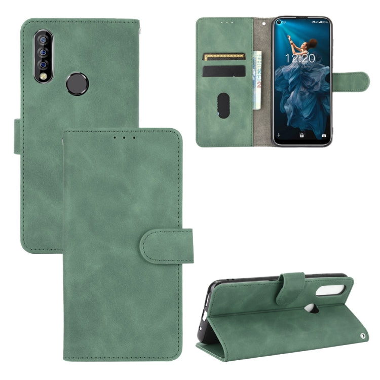 Tinta unita Skin Feel Fibbia magnetica Flip orizzontale Custodia in pelle PU con struttura in vitello con supporto e slot per schede e portafoglio, For Oukitel C17 / C17 Pro, For Oukitel C18, For Sharp Aquos R5G, For Sharp Aquos Sense3 Lite SH-RM12