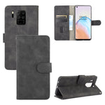 Tinta unita Skin Feel Fibbia magnetica Flip orizzontale Custodia in pelle PU con struttura in vitello con supporto e slot per schede e portafoglio, For Oukitel C17 / C17 Pro, For Oukitel C18, For Sharp Aquos R5G, For Sharp Aquos Sense3 Lite SH-RM12
