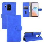 Tinta unita Skin Feel Fibbia magnetica Flip orizzontale Custodia in pelle PU con struttura in vitello con supporto e slot per schede e portafoglio, For Oukitel C17 / C17 Pro, For Oukitel C18, For Sharp Aquos R5G, For Sharp Aquos Sense3 Lite SH-RM12