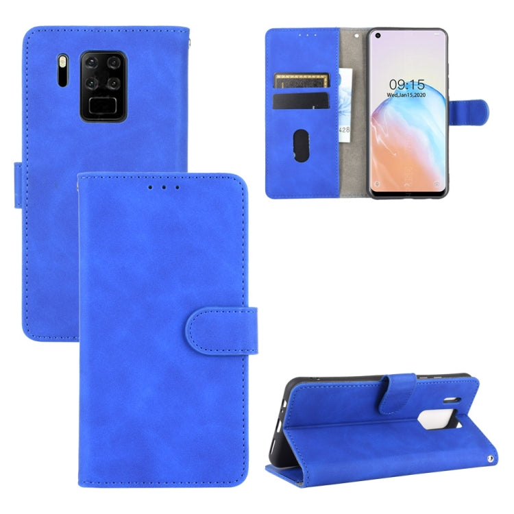 Tinta unita Skin Feel Fibbia magnetica Flip orizzontale Custodia in pelle PU con struttura in vitello con supporto e slot per schede e portafoglio, For Oukitel C17 / C17 Pro, For Oukitel C18, For Sharp Aquos R5G, For Sharp Aquos Sense3 Lite SH-RM12