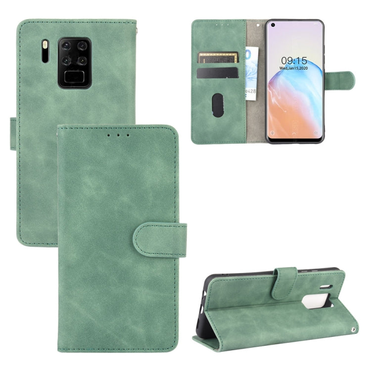 Tinta unita Skin Feel Fibbia magnetica Flip orizzontale Custodia in pelle PU con struttura in vitello con supporto e slot per schede e portafoglio, For Oukitel C17 / C17 Pro, For Oukitel C18, For Sharp Aquos R5G, For Sharp Aquos Sense3 Lite SH-RM12