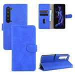 Tinta unita Skin Feel Fibbia magnetica Flip orizzontale Custodia in pelle PU con struttura in vitello con supporto e slot per schede e portafoglio, For Oukitel C17 / C17 Pro, For Oukitel C18, For Sharp Aquos R5G, For Sharp Aquos Sense3 Lite SH-RM12