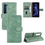 Tinta unita Skin Feel Fibbia magnetica Flip orizzontale Custodia in pelle PU con struttura in vitello con supporto e slot per schede e portafoglio, For Oukitel C17 / C17 Pro, For Oukitel C18, For Sharp Aquos R5G, For Sharp Aquos Sense3 Lite SH-RM12