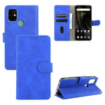 Tinta unita Skin Feel Fibbia magnetica Flip orizzontale Custodia in pelle PU con struttura in vitello con supporto e slot per schede e portafoglio, For UMIDIGI Power 3, For UMIDIGI A3S, For UMIDIGI A3X, For UMIDIGI A7 Pro