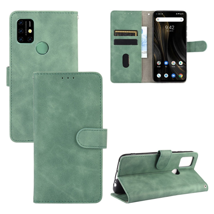 Tinta unita Skin Feel Fibbia magnetica Flip orizzontale Custodia in pelle PU con struttura in vitello con supporto e slot per schede e portafoglio, For UMIDIGI Power 3, For UMIDIGI A3S, For UMIDIGI A3X, For UMIDIGI A7 Pro