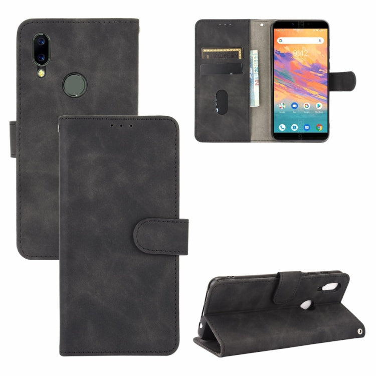 Tinta unita Skin Feel Fibbia magnetica Flip orizzontale Custodia in pelle PU con struttura in vitello con supporto e slot per schede e portafoglio, For UMIDIGI Power 3, For UMIDIGI A3S, For UMIDIGI A3X, For UMIDIGI A7 Pro