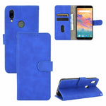 Tinta unita Skin Feel Fibbia magnetica Flip orizzontale Custodia in pelle PU con struttura in vitello con supporto e slot per schede e portafoglio, For UMIDIGI Power 3, For UMIDIGI A3S, For UMIDIGI A3X, For UMIDIGI A7 Pro