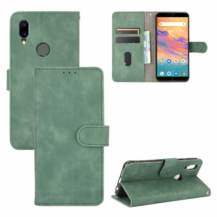 Tinta unita Skin Feel Fibbia magnetica Flip orizzontale Custodia in pelle PU con struttura in vitello con supporto e slot per schede e portafoglio, For UMIDIGI Power 3, For UMIDIGI A3S, For UMIDIGI A3X, For UMIDIGI A7 Pro
