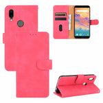 Tinta unita Skin Feel Fibbia magnetica Flip orizzontale Custodia in pelle PU con struttura in vitello con supporto e slot per schede e portafoglio, For UMIDIGI Power 3, For UMIDIGI A3S, For UMIDIGI A3X, For UMIDIGI A7 Pro