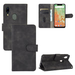 Tinta unita Skin Feel Fibbia magnetica Flip orizzontale Custodia in pelle PU con struttura in vitello con supporto e slot per schede e portafoglio, For UMIDIGI Power 3, For UMIDIGI A3S, For UMIDIGI A3X, For UMIDIGI A7 Pro