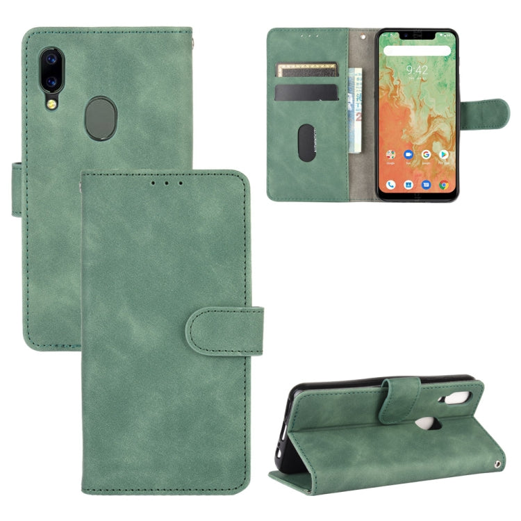 Tinta unita Skin Feel Fibbia magnetica Flip orizzontale Custodia in pelle PU con struttura in vitello con supporto e slot per schede e portafoglio, For UMIDIGI Power 3, For UMIDIGI A3S, For UMIDIGI A3X, For UMIDIGI A7 Pro