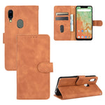 Tinta unita Skin Feel Fibbia magnetica Flip orizzontale Custodia in pelle PU con struttura in vitello con supporto e slot per schede e portafoglio, For UMIDIGI Power 3, For UMIDIGI A3S, For UMIDIGI A3X, For UMIDIGI A7 Pro