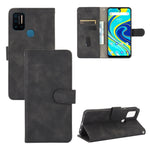 Tinta unita Skin Feel Fibbia magnetica Flip orizzontale Custodia in pelle PU con struttura in vitello con supporto e slot per schede e portafoglio, For UMIDIGI Power 3, For UMIDIGI A3S, For UMIDIGI A3X, For UMIDIGI A7 Pro
