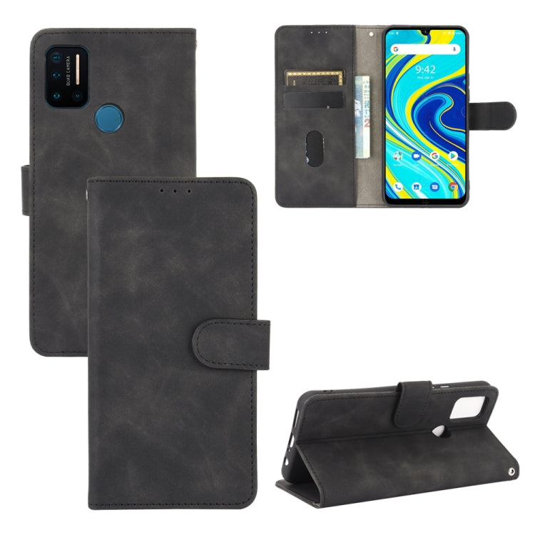 Tinta unita Skin Feel Fibbia magnetica Flip orizzontale Custodia in pelle PU con struttura in vitello con supporto e slot per schede e portafoglio, For UMIDIGI Power 3, For UMIDIGI A3S, For UMIDIGI A3X, For UMIDIGI A7 Pro