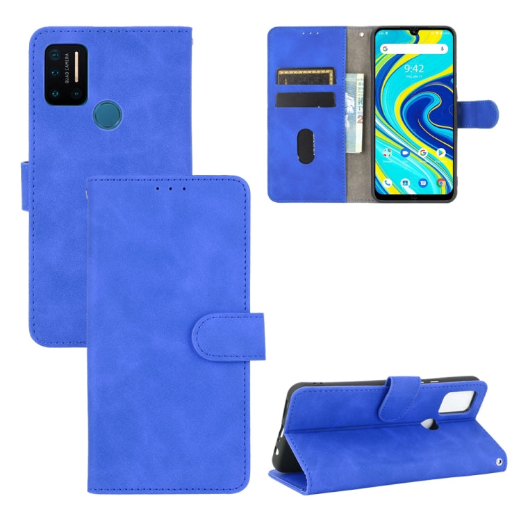 Tinta unita Skin Feel Fibbia magnetica Flip orizzontale Custodia in pelle PU con struttura in vitello con supporto e slot per schede e portafoglio, For UMIDIGI Power 3, For UMIDIGI A3S, For UMIDIGI A3X, For UMIDIGI A7 Pro