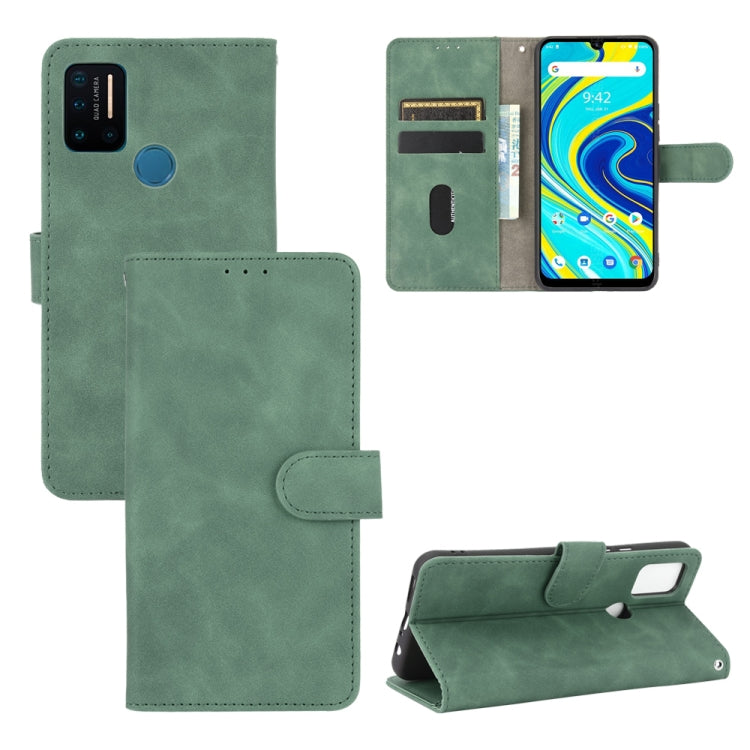 Tinta unita Skin Feel Fibbia magnetica Flip orizzontale Custodia in pelle PU con struttura in vitello con supporto e slot per schede e portafoglio, For UMIDIGI Power 3, For UMIDIGI A3S, For UMIDIGI A3X, For UMIDIGI A7 Pro