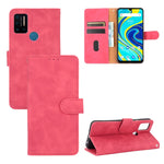 Tinta unita Skin Feel Fibbia magnetica Flip orizzontale Custodia in pelle PU con struttura in vitello con supporto e slot per schede e portafoglio, For UMIDIGI Power 3, For UMIDIGI A3S, For UMIDIGI A3X, For UMIDIGI A7 Pro