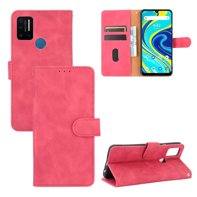 Tinta unita Skin Feel Fibbia magnetica Flip orizzontale Custodia in pelle PU con struttura in vitello con supporto e slot per schede e portafoglio, For UMIDIGI Power 3, For UMIDIGI A3S, For UMIDIGI A3X, For UMIDIGI A7 Pro