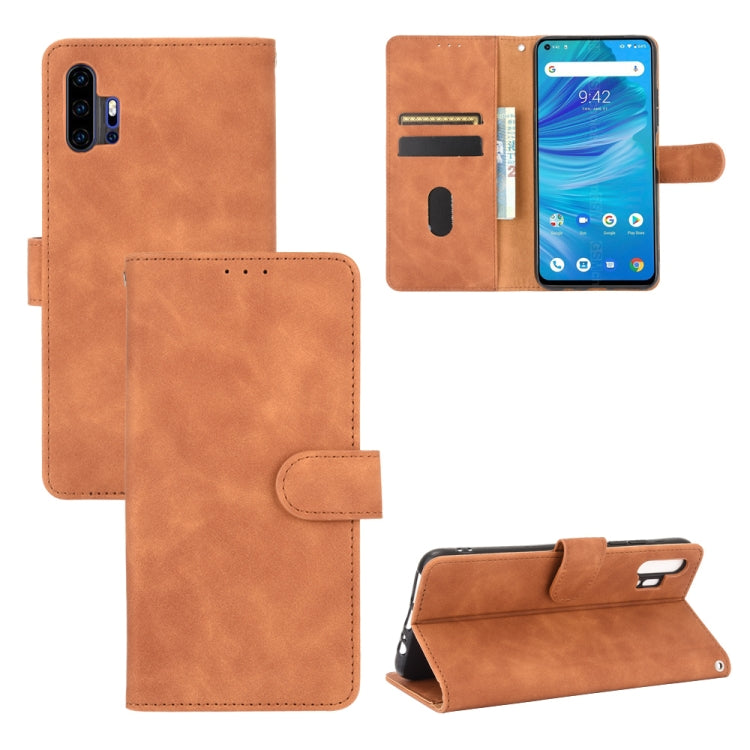 Tinta unita Skin Feel Fibbia magnetica Flip orizzontale Custodia in pelle PU con struttura in vitello con supporto e slot per schede e portafoglio, For UMIDIGI F2, For UMIDIGI S5 Pro, For ZTE Axon 11 5G, For ZTE Blade A3 Lite