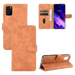 Tinta unita Skin Feel Fibbia magnetica Flip orizzontale Custodia in pelle PU con struttura in vitello con supporto e slot per schede e portafoglio, For UMIDIGI F2, For UMIDIGI S5 Pro, For ZTE Axon 11 5G, For ZTE Blade A3 Lite