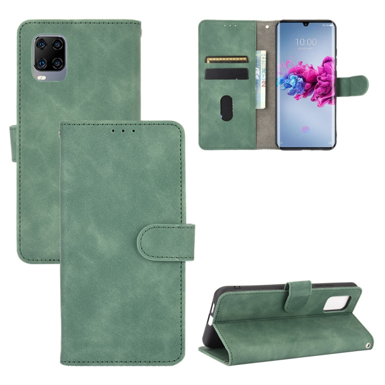 Tinta unita Skin Feel Fibbia magnetica Flip orizzontale Custodia in pelle PU con struttura in vitello con supporto e slot per schede e portafoglio, For UMIDIGI F2, For UMIDIGI S5 Pro, For ZTE Axon 11 5G, For ZTE Blade A3 Lite