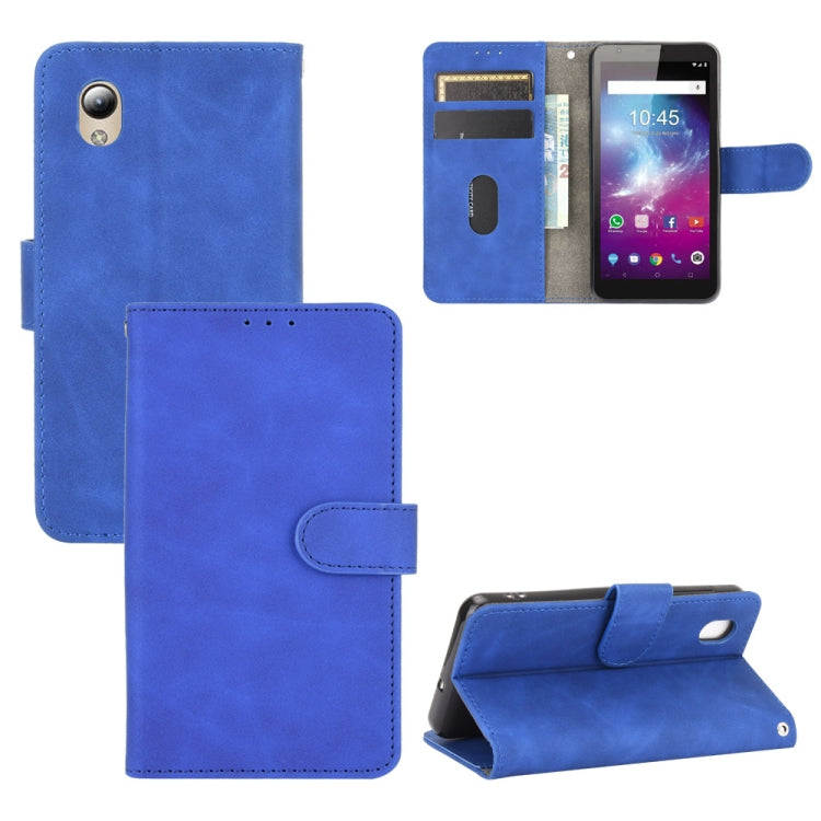 Tinta unita Skin Feel Fibbia magnetica Flip orizzontale Custodia in pelle PU con struttura in vitello con supporto e slot per schede e portafoglio, For UMIDIGI F2, For UMIDIGI S5 Pro, For ZTE Axon 11 5G, For ZTE Blade A3 Lite