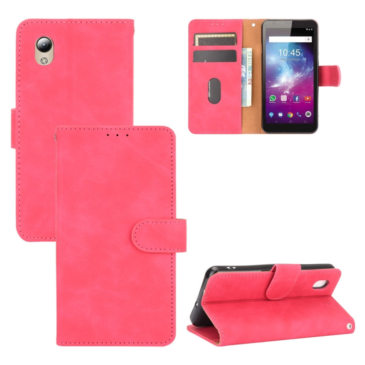 Tinta unita Skin Feel Fibbia magnetica Flip orizzontale Custodia in pelle PU con struttura in vitello con supporto e slot per schede e portafoglio, For UMIDIGI F2, For UMIDIGI S5 Pro, For ZTE Axon 11 5G, For ZTE Blade A3 Lite