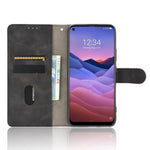 Tinta unita Skin Feel Fibbia magnetica Flip orizzontale Custodia in pelle PU con struttura in vitello con supporto e slot per schede e portafoglio, For ZTE A1 ZTG01, For ZTE Nubia Red Magic 5G