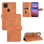 Tinta unita Skin Feel Fibbia magnetica Flip orizzontale Custodia in pelle PU con struttura in vitello con supporto e slot per schede e portafoglio, For ZTE A1 ZTG01, For ZTE Nubia Red Magic 5G