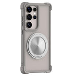 Custodia per telefono MagSafe con supporto girevole a 360 gradi con texture CD, For Samsung Galaxy S26+ 5G, For Samsung Galaxy S26 Ultra 5G, For Samsung Galaxy S26 5G, For Samsung Galaxy S25 5G