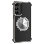 Custodia per telefono MagSafe con supporto girevole a 360 gradi con texture CD, For Samsung Galaxy A17 4G, For Samsung Galaxy A56 5G, For Samsung Galaxy A26 5G, For Samsung Galaxy A36 5G