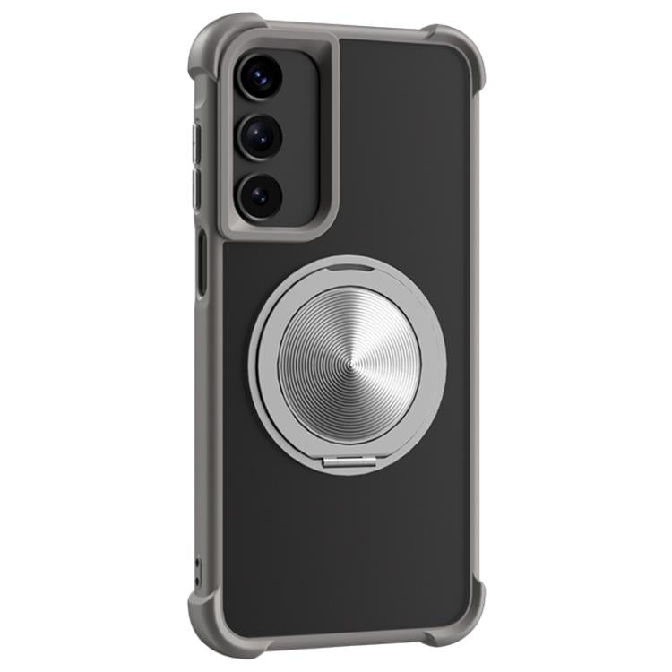Custodia per telefono MagSafe con supporto girevole a 360 gradi con texture CD, For Samsung Galaxy A16 5G / 4G, For Samsung Galaxy A25 / A35 / A55, For Samsung Galaxy A15 5G
