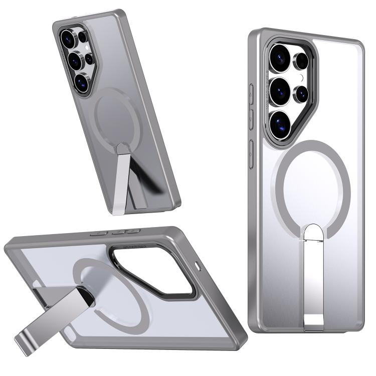 Custodia per telefono MagSafe in TPU + PC Star Shine Series con supporto pieghevole, For Samsung Galaxy S24 FE 5G, For Samsung Galaxy S24 Ultra 5G, For Samsung Galaxy S23 FE 5G, For Samsung Galaxy S22 Ultra 5G