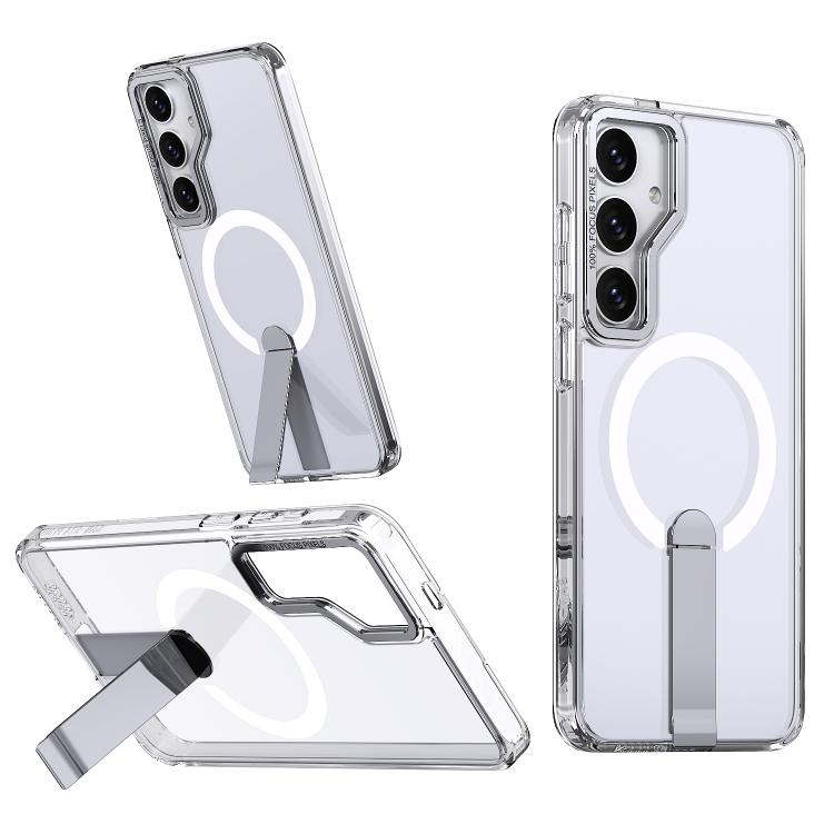 Custodia per telefono MagSafe in TPU + PC Star Shine Series con supporto pieghevole, For Samsung Galaxy S24 FE 5G, For Samsung Galaxy S24 Ultra 5G, For Samsung Galaxy S23 FE 5G, For Samsung Galaxy S22 Ultra 5G