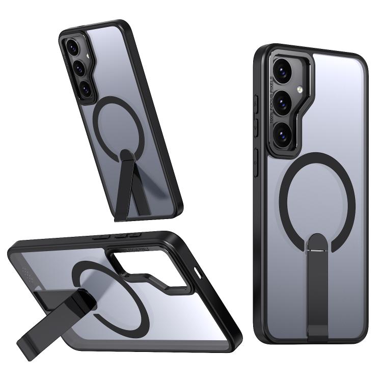Custodia per telefono MagSafe in TPU + PC Star Shine Series con supporto pieghevole, For Samsung Galaxy S24 FE 5G, For Samsung Galaxy S24 Ultra 5G, For Samsung Galaxy S23 FE 5G, For Samsung Galaxy S22 Ultra 5G