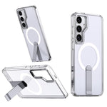 Custodia per telefono MagSafe in TPU + PC Star Shine Series con supporto pieghevole, For Samsung Galaxy S25 Edge 5G, For Samsung Galaxy S24 5G / S25 5G, For Samsung Galaxy S24+ 5G / S25+ 5G, For Samsung Galaxy S25 Ultra 5G
