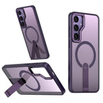 Custodia per telefono MagSafe in TPU + PC Star Shine Series con supporto pieghevole, For Samsung Galaxy S25 Edge 5G, For Samsung Galaxy S24 5G / S25 5G, For Samsung Galaxy S24+ 5G / S25+ 5G, For Samsung Galaxy S25 Ultra 5G