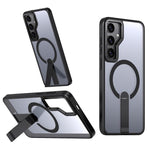 Custodia per telefono MagSafe in TPU + PC Star Shine Series con supporto pieghevole, For Samsung Galaxy S25 Edge 5G, For Samsung Galaxy S24 5G / S25 5G, For Samsung Galaxy S24+ 5G / S25+ 5G, For Samsung Galaxy S25 Ultra 5G
