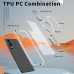 Custodia per telefono MagSafe in TPU + PC Star Shine Series con supporto pieghevole, For Samsung Galaxy S25 Edge 5G, For Samsung Galaxy S24 5G / S25 5G, For Samsung Galaxy S24+ 5G / S25+ 5G, For Samsung Galaxy S25 Ultra 5G