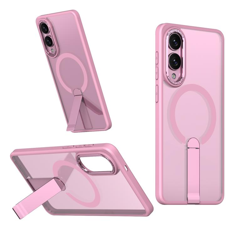 Custodia per telefono MagSafe in TPU + PC Star Shine Series con supporto pieghevole, For Samsung Galaxy S25 Edge 5G, For Samsung Galaxy S24 5G / S25 5G, For Samsung Galaxy S24+ 5G / S25+ 5G, For Samsung Galaxy S25 Ultra 5G