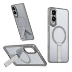Custodia per telefono MagSafe in TPU + PC Star Shine Series con supporto pieghevole, For Samsung Galaxy S25 Edge 5G, For Samsung Galaxy S24 5G / S25 5G, For Samsung Galaxy S24+ 5G / S25+ 5G, For Samsung Galaxy S25 Ultra 5G