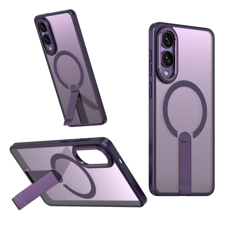 Custodia per telefono MagSafe in TPU + PC Star Shine Series con supporto pieghevole, For Samsung Galaxy S25 Edge 5G, For Samsung Galaxy S24 5G / S25 5G, For Samsung Galaxy S24+ 5G / S25+ 5G, For Samsung Galaxy S25 Ultra 5G