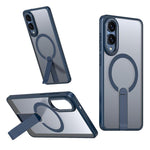 Custodia per telefono MagSafe in TPU + PC Star Shine Series con supporto pieghevole, For Samsung Galaxy S25 Edge 5G, For Samsung Galaxy S24 5G / S25 5G, For Samsung Galaxy S24+ 5G / S25+ 5G, For Samsung Galaxy S25 Ultra 5G
